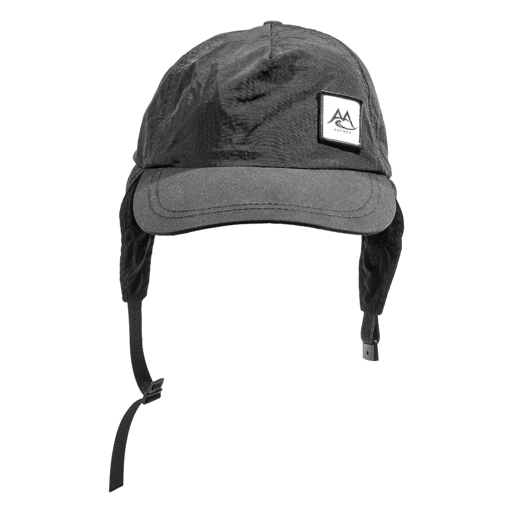 Skull Caps - Surf Cap - Black-1.webp