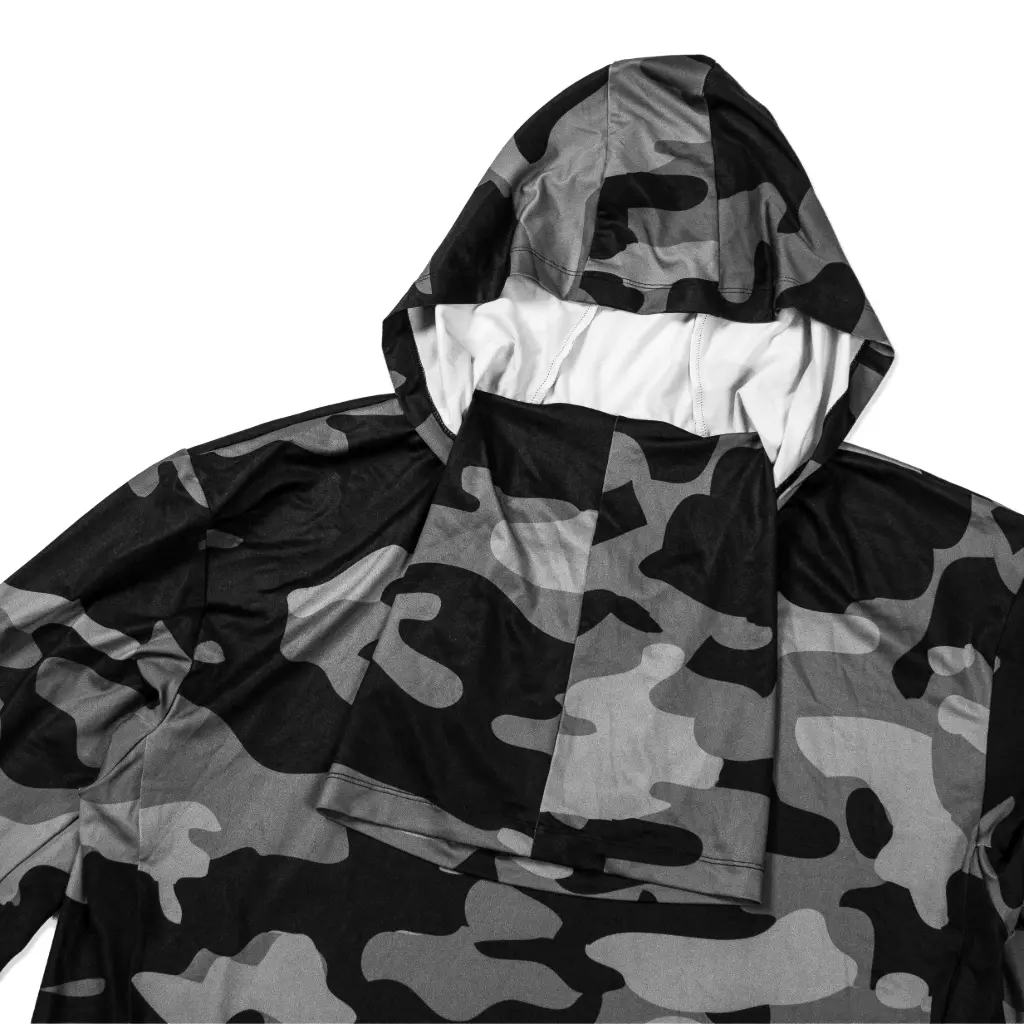 Sun Shirt - 'Sublimated with Hood'